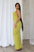 Evelynn Twisted Halter Multi Way Maxi Dress